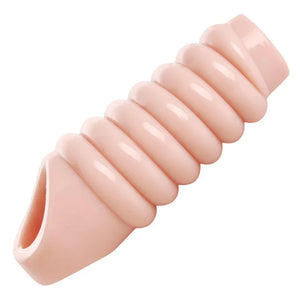 Really Ample Ribbed Penis Enhancer Sheath - MyPleasure