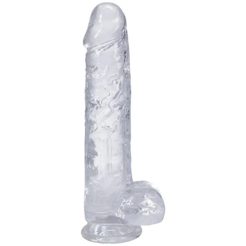 Really Big Dick in a Bag 10 Inch - Clear - MyPleasure