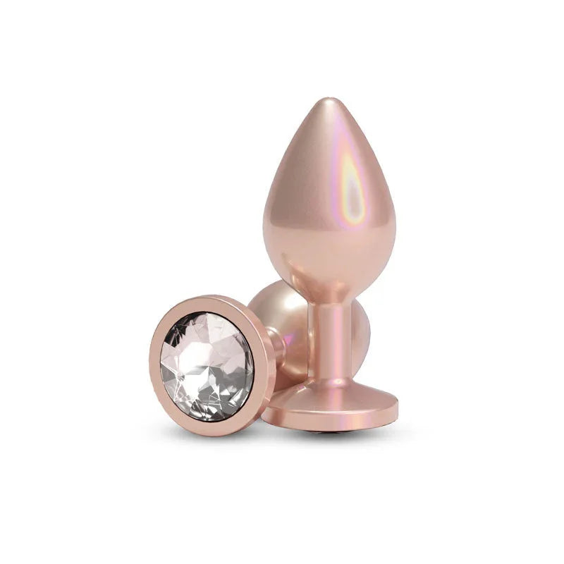 Rear Assets - Iridescent Champagne - Medium - Clear - MyPleasure