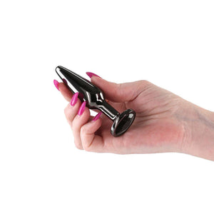 Rear Assets - Tapered - Medium - Gunmetal - Black - MyPleasure