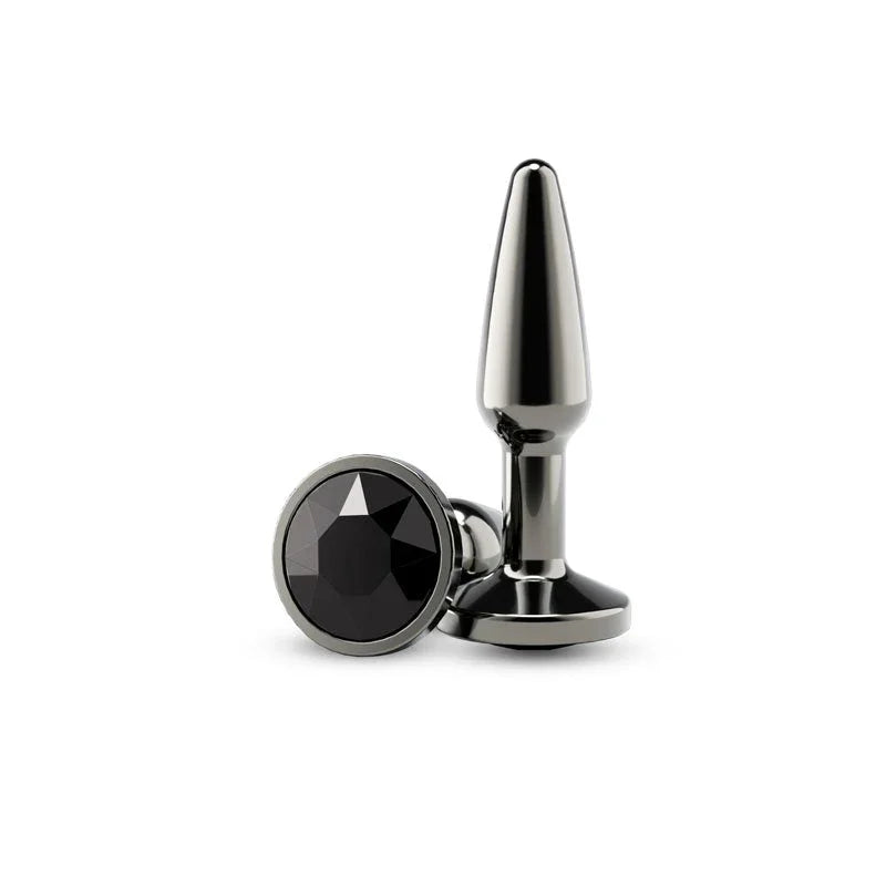 Rear Assets - Tapered - Small - Gunmetal - Black - MyPleasure