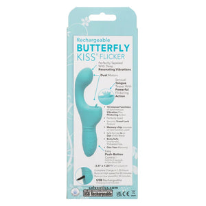 Rechargeable Butterfly Kiss Flicker - Blue - MyPleasure