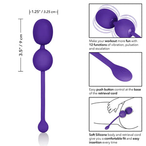 Rechargeable Dual Kegel - Purple - MyPleasure