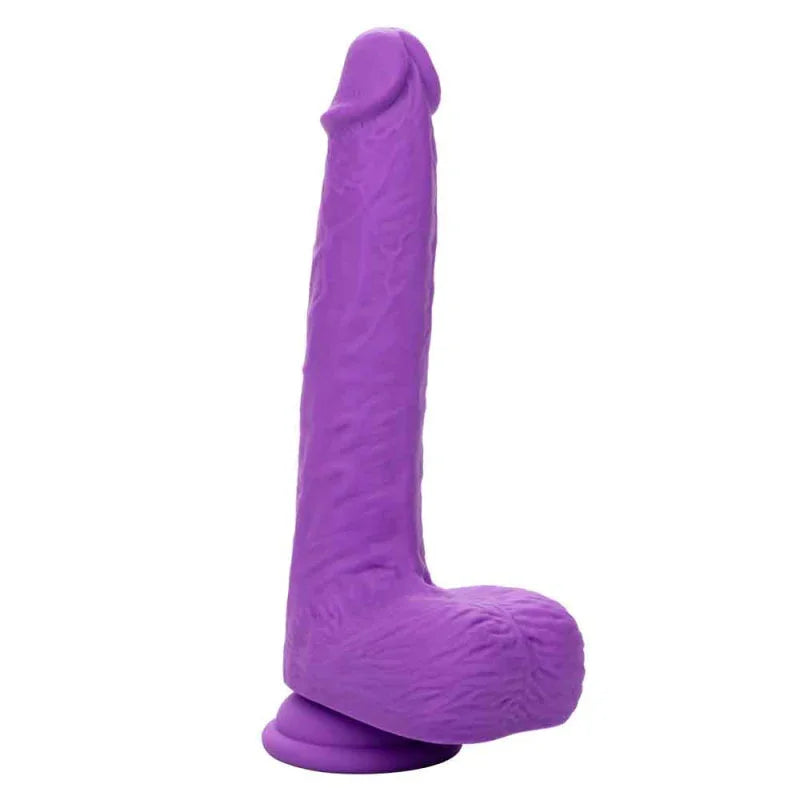 Rechargeable Gyrating and Thrusting Silicone Studs - Purple - MyPleasure