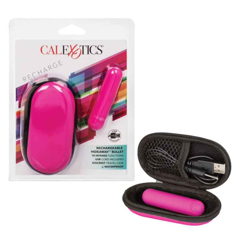 Rechargeable Hideaway Bullet - Pink - Eggs & Bullets