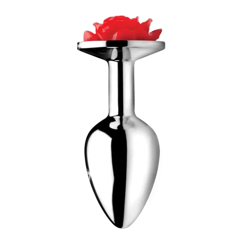 Red Rose Anal Plug - Medium - MyPleasure