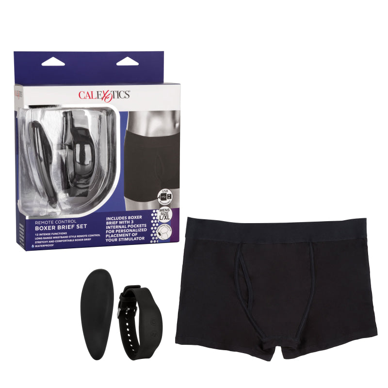 Remote Control Boxer Brief Set - L/xl