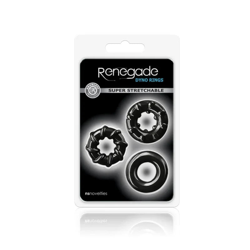 Renegade - Dyno Rings - Black - MyPleasure