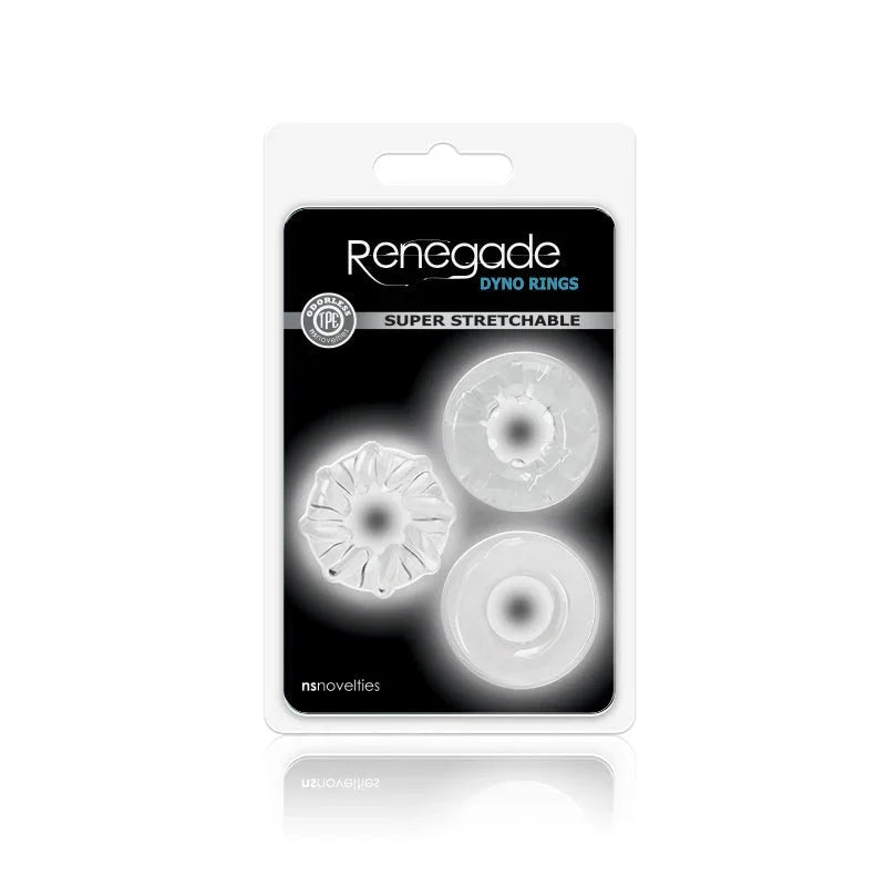 Renegade - Dyno Rings - Clear - MyPleasure