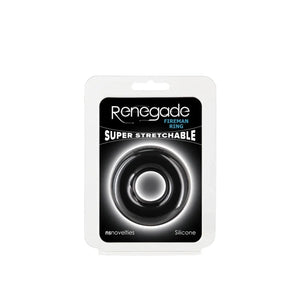 Renegade - Fireman Ring - Large - Black - MyPleasure