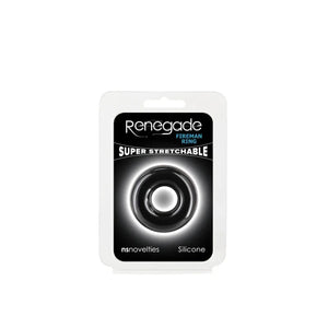 Renegade - Fireman Ring - Small - Black - MyPleasure