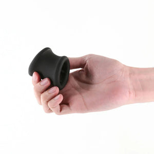Renegade - Suave Ball Stretcher - Black - MyPleasure