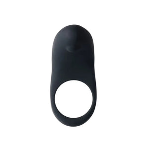 Rev Rechargeable Vibrating C-Ring - Black - MyPleasure