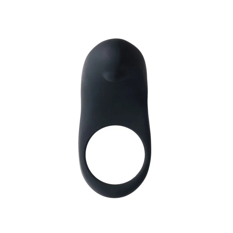 Rev Rechargeable Vibrating C-Ring - Black - MyPleasure