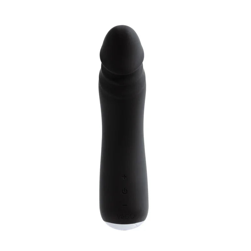 Rialto Rechargeable Vibrator - Black - MyPleasure