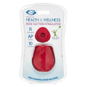 Rose Suction Stimulator - Red - MyPleasure