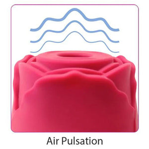 Rose Suction Stimulator - Red - MyPleasure