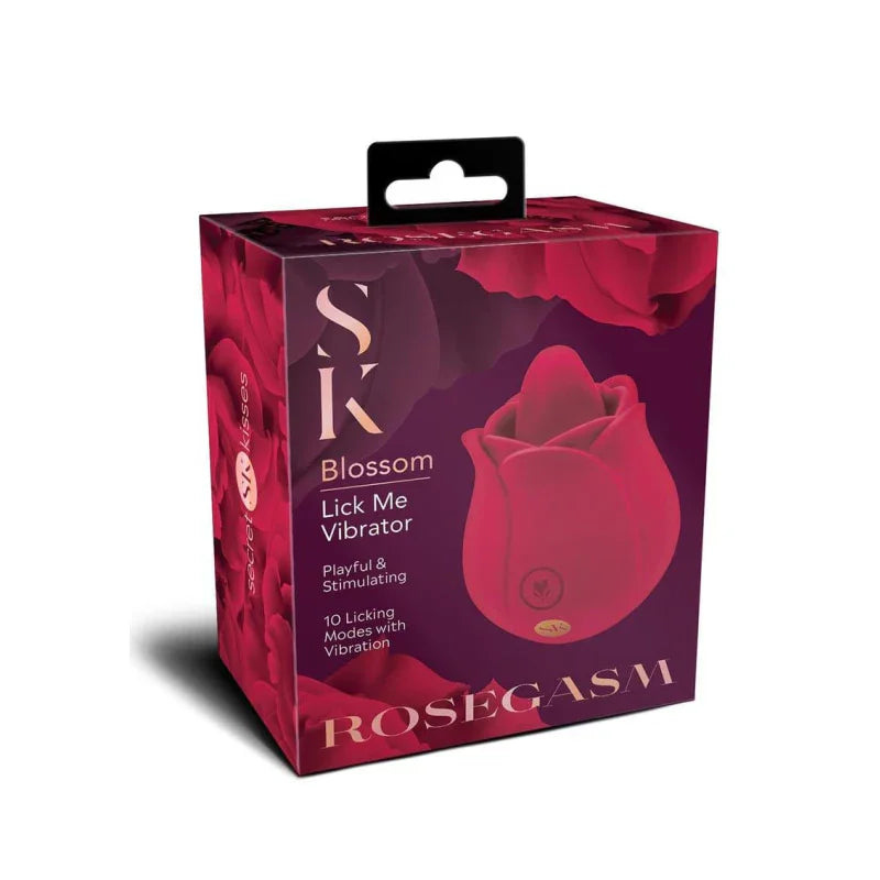 Rosegasm Rose Blossom Licker - Red - MyPleasure