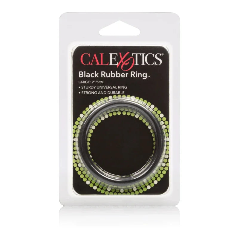 Rubber Ring - Large - Black - MyPleasure
