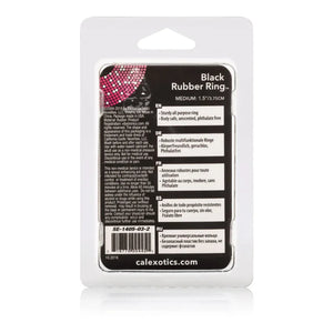 Rubber Ring - Medium - Black - MyPleasure