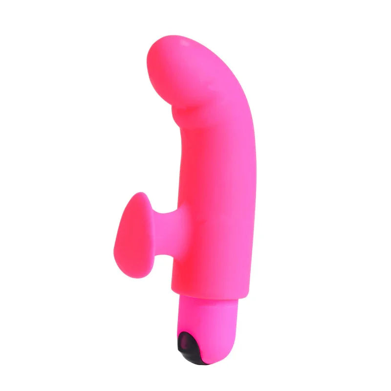 Sadie Silicone Finger Vibrator - Pink - MyPleasure