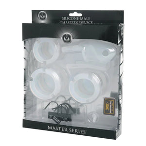 Sado Chamber Silicone Male Chastity Device - MyPleasure
