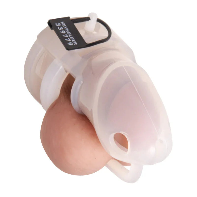 Sado Chamber Silicone Male Chastity Device - MyPleasure