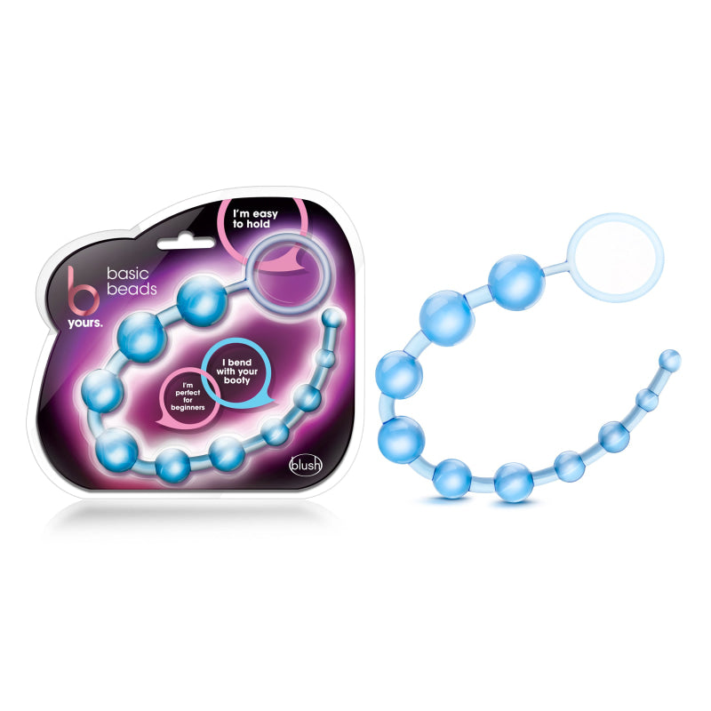 Sassy 10 Anal Beads Blue