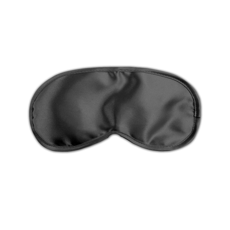 Satin Love Mask - Black