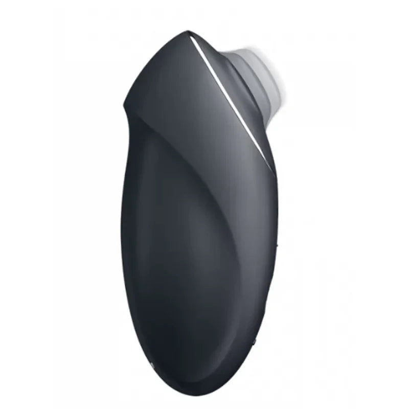 Satisfyer Tap and Climax 1 Vibrator - Grey - MyPleasure