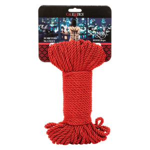 Scandal BDSM Rope 98.5ft/ 30m - Red - MyPleasure