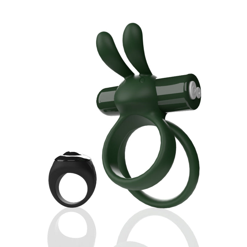 Screaming O Remote Controlled Ohare XL Vibrating  Ring - Green