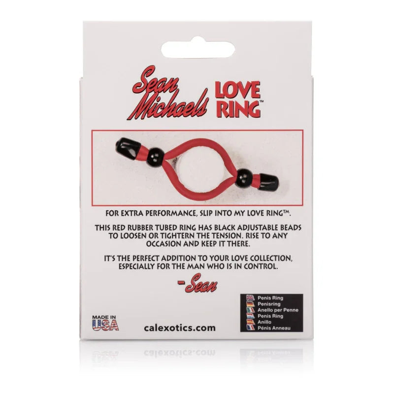 Sean Michaels Love Ring - MyPleasure