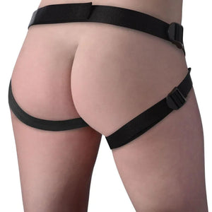 Seducer 7 Inch Silicone Dildo With Harness - MyPleasure