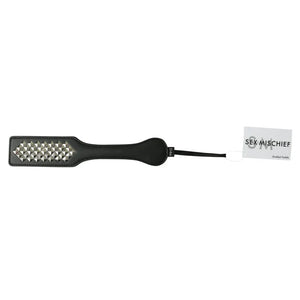 Sex and Mischief Studded Paddle - Black - MyPleasure