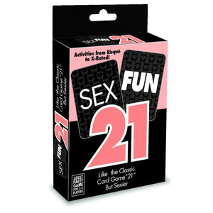 Sex Fun 21 - Adult Card Game - MyPleasure