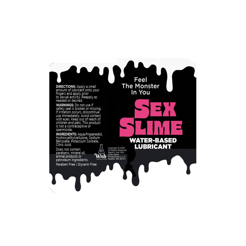 Sex Slime Water-Based Lubricant 2 Oz- Pink