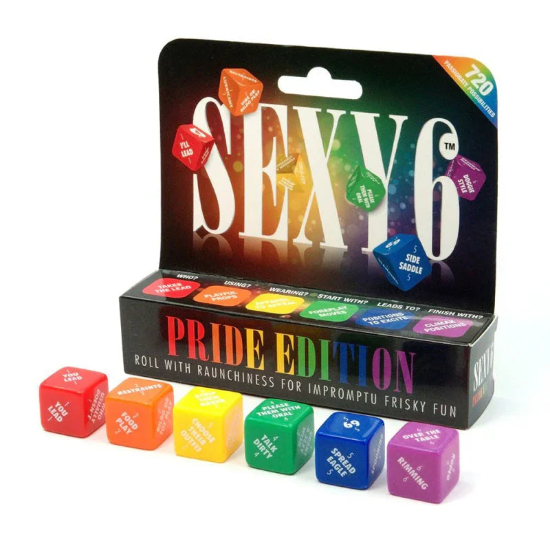 Sexy 6 Dice - Pride Edition - MyPleasure
