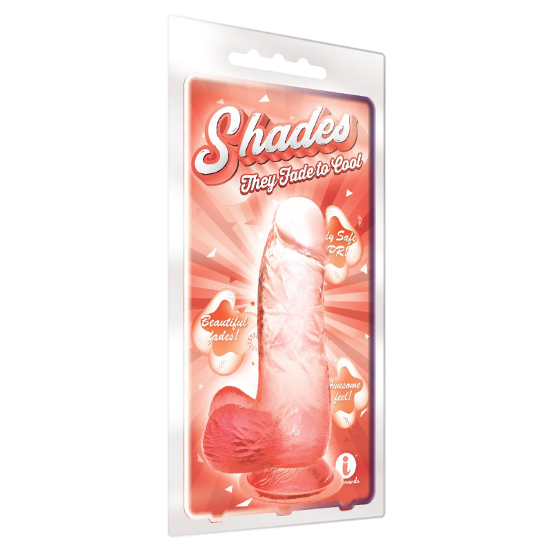 Shades - 6 Inch Gradient Dong - Coral