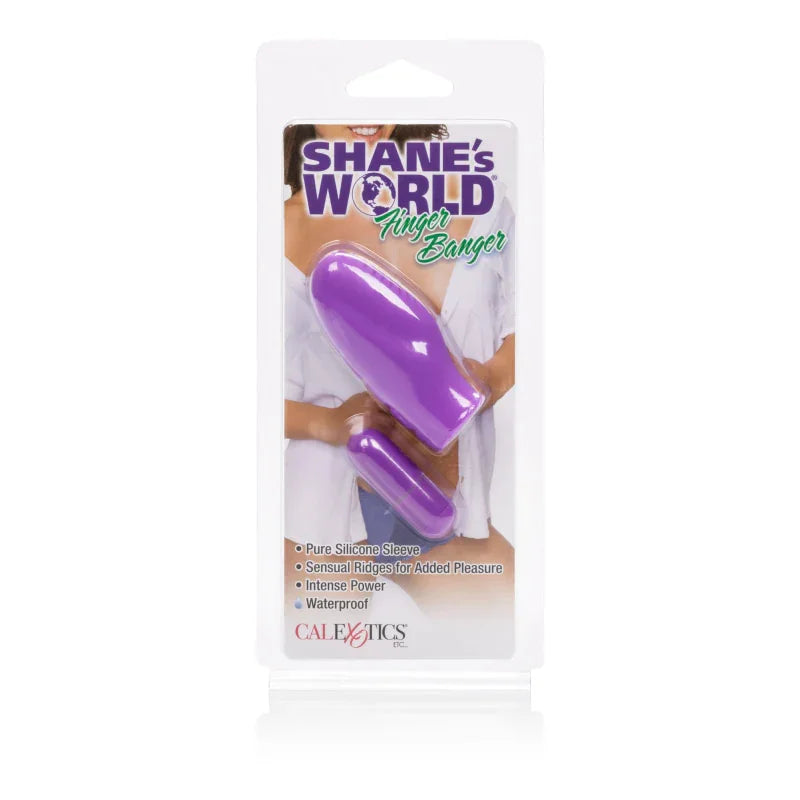 Shane's World Finger Banger - Purple - MyPleasure