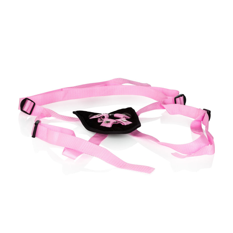 Shanes World Harness With Stud - Pink