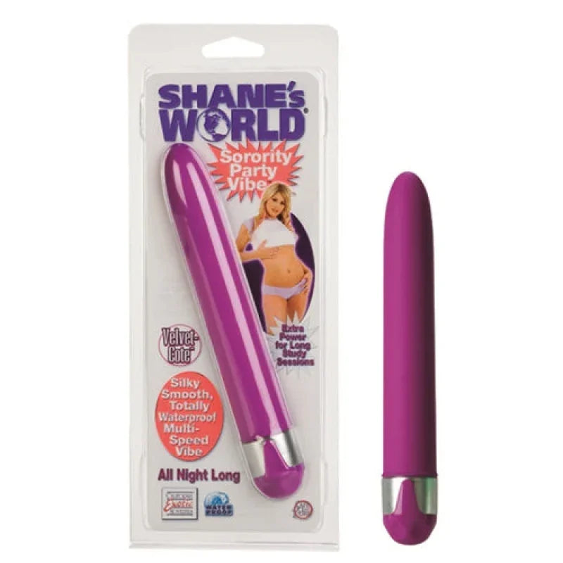 Shanes World Sorority Party Vibe All Night Long - Purple - MyPleasure