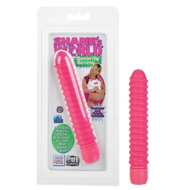 Shanes World Sorority Screw Vibe - Pink - MyPleasure