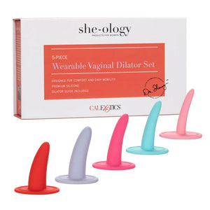 She-Ology 5-Piece Wearable Vaginal Dilator Set - MyPleasure
