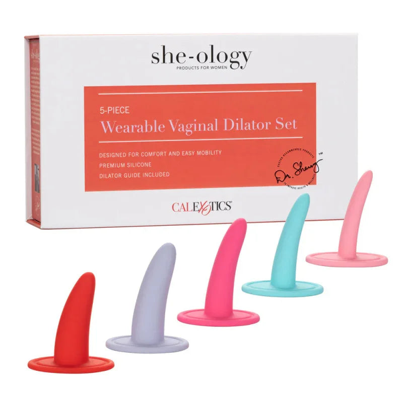 She-Ology 5-Piece Wearable Vaginal Dilator Set - MyPleasure
