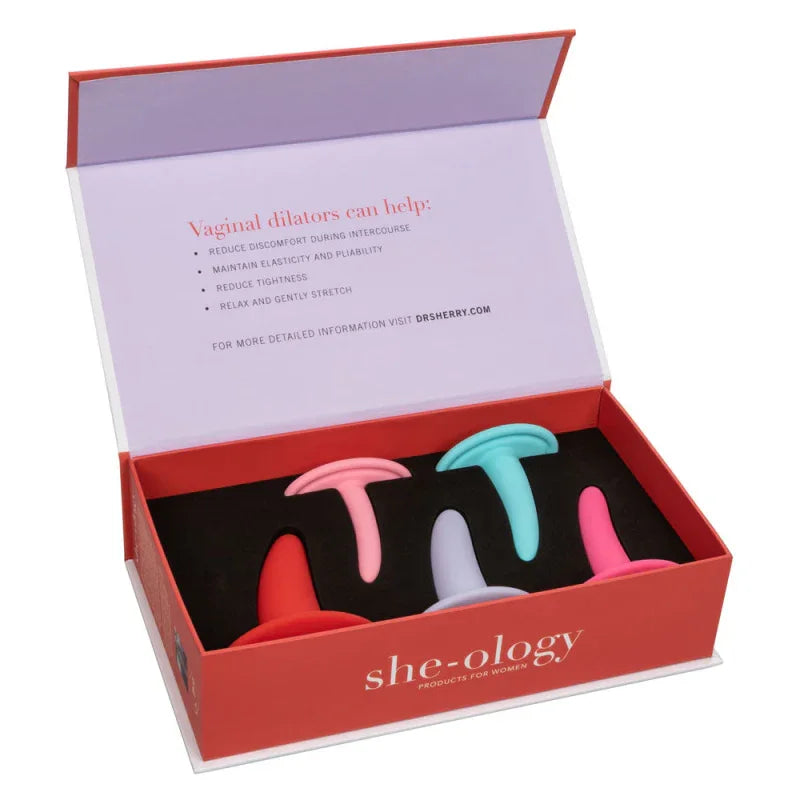 She-Ology 5-Piece Wearable Vaginal Dilator Set - MyPleasure