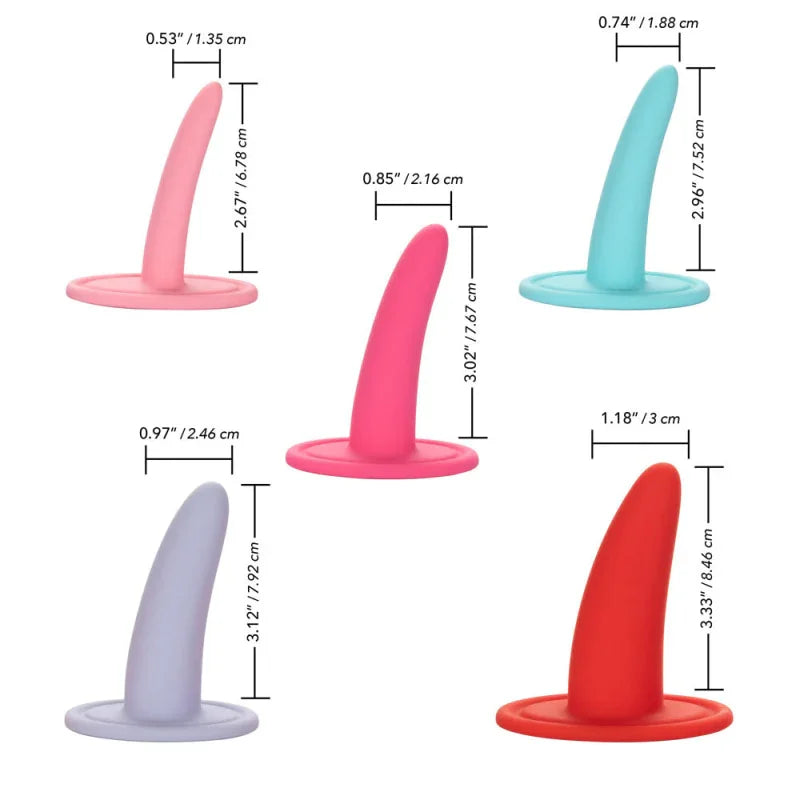 She-Ology 5-Piece Wearable Vaginal Dilator Set - MyPleasure