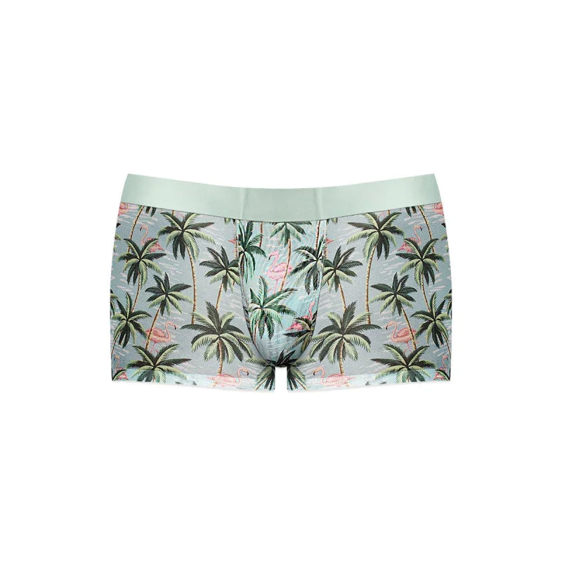 Sheer Prints - Seamless Sheer Short - Medium - Flamingo - MyPleasure