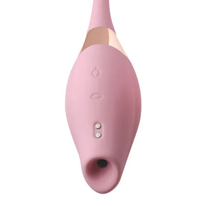 Shegasm 8x Tandem Plus Silicone Suction Clit Stimulator and Egg - MyPleasure
