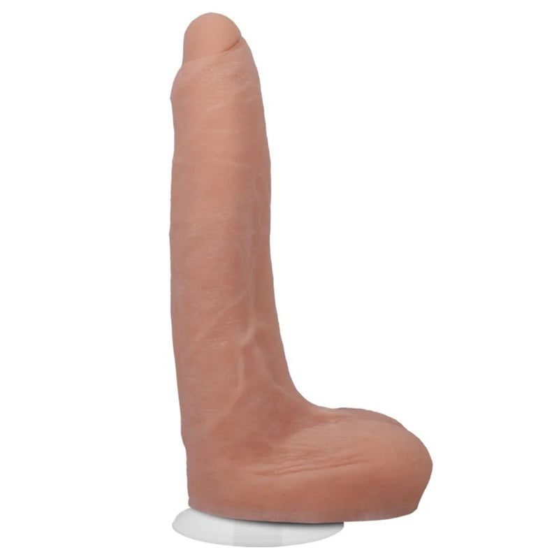 Signature Cocks - Owen Gray - 9 Inch Ultraskyn  Cock With Removable Vac-U-Lock Suction Cup - Skin Tone
